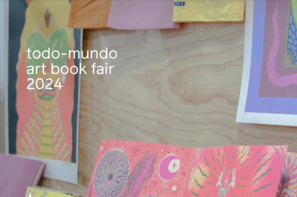 Visita la feria de libros: todo-mundo art book fair en la Semana del Arte