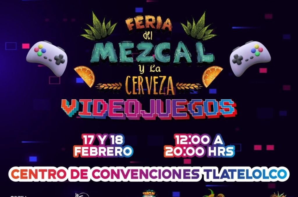 Éntrale a los torneos de videojuegos en la Feria del Mezcal y la Cerveza 2024