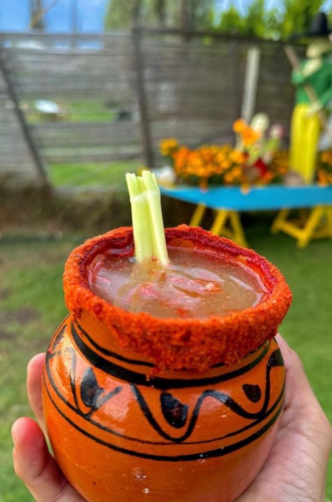 Festival de pulque en la Roma