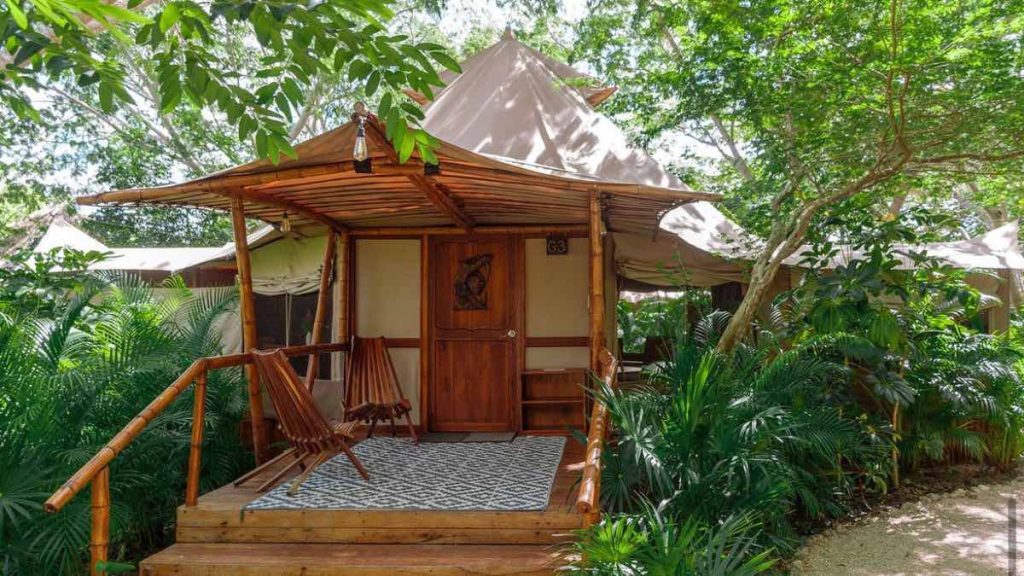 glamping en la Selva Maya 