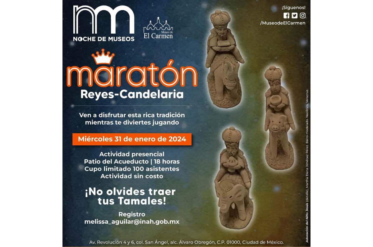 Tamaliza y juego de Maratón temático de Reyes - Candelaria