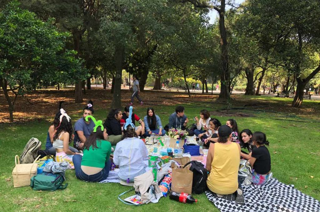 picnic nocturno enero Chapultepec