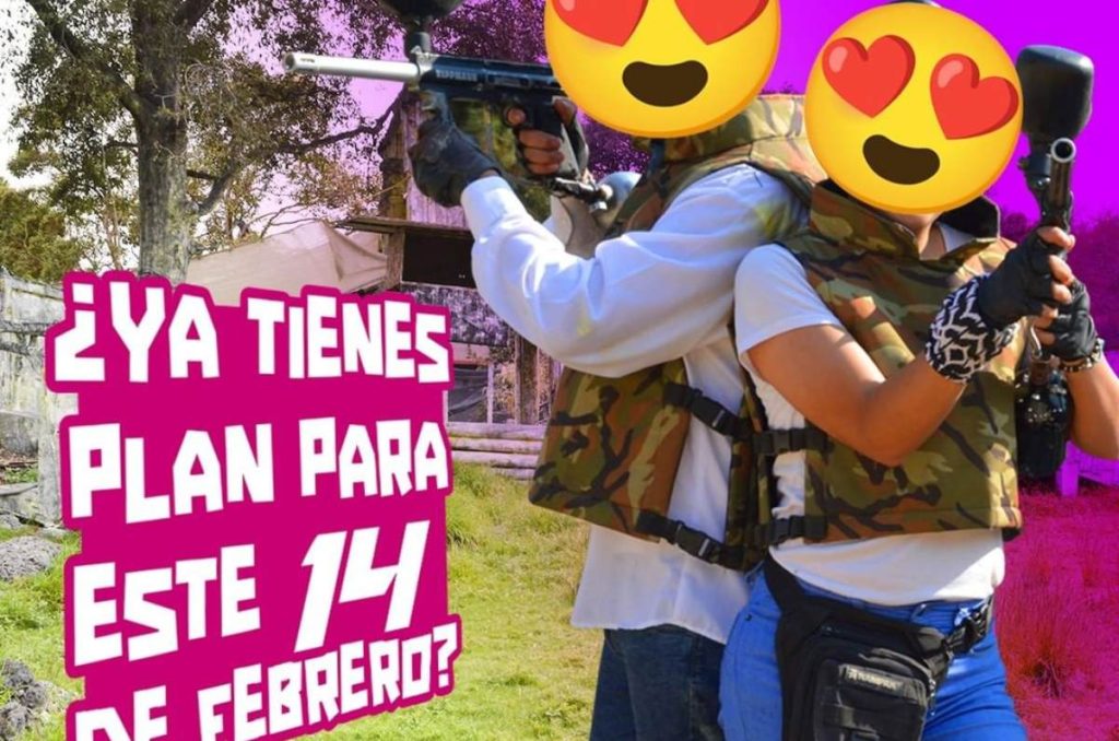 Vive una tarde de gotcha por San Valentín