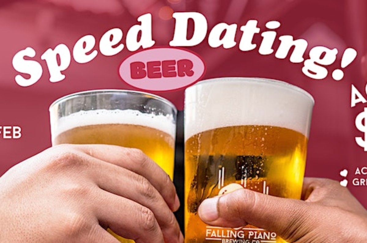 ¡A brindar por el amor! Lánzate a este Speed Dating Cervecero por San Valentín