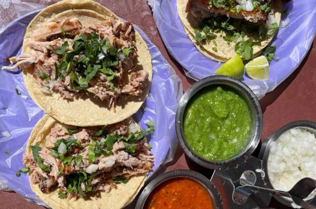 Tacos de maciza y costilla de Taco´torro