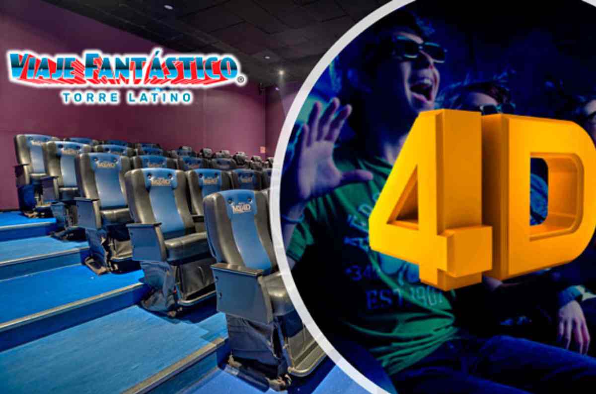 Laberinto, Cine 4D y más en Viaje fantástico: atracciones en la Torre Latino