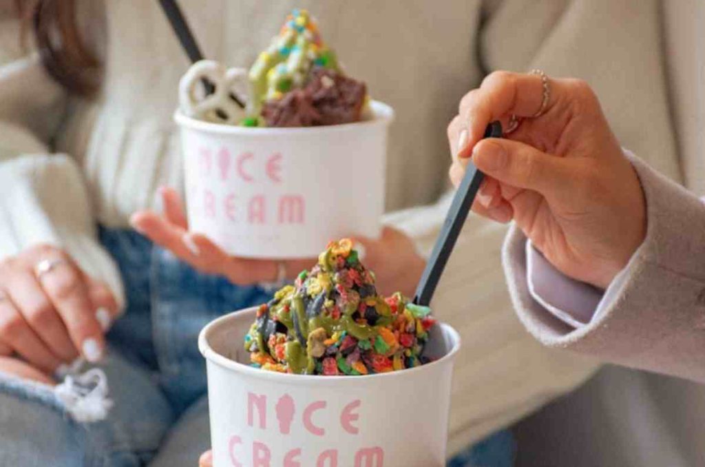 Nice cream: la heladería más aesthetic donde te sirves tu helado