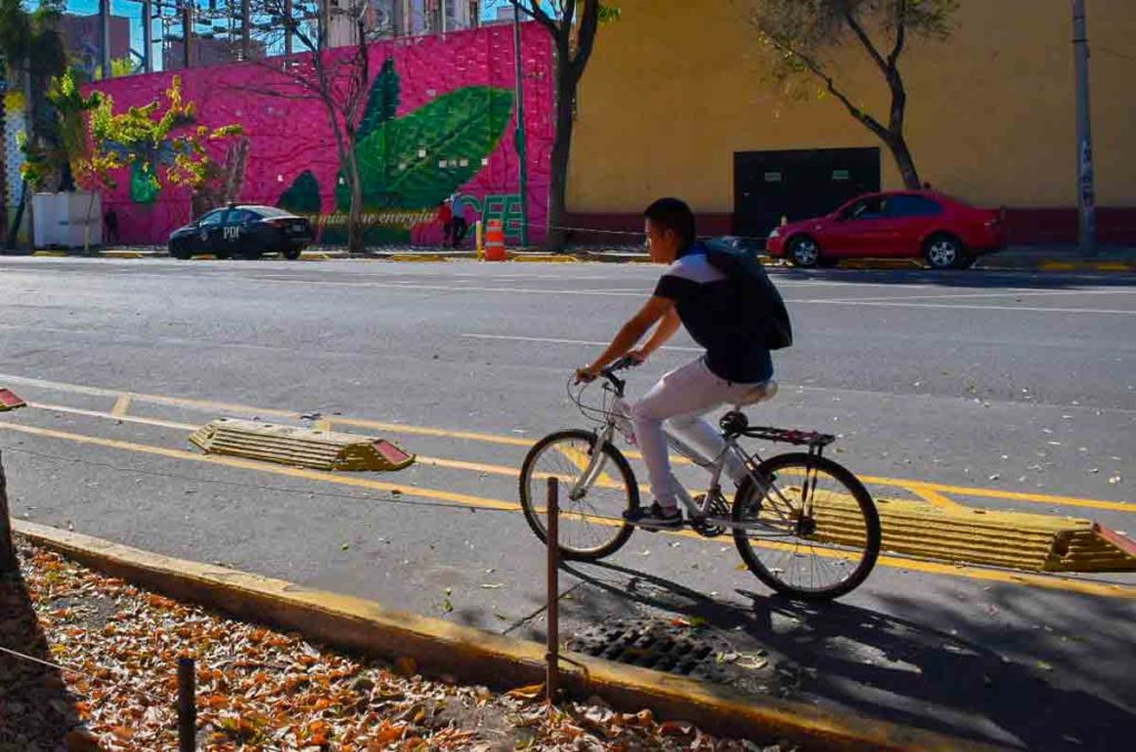 Nueva ciclovia Niños Héroes