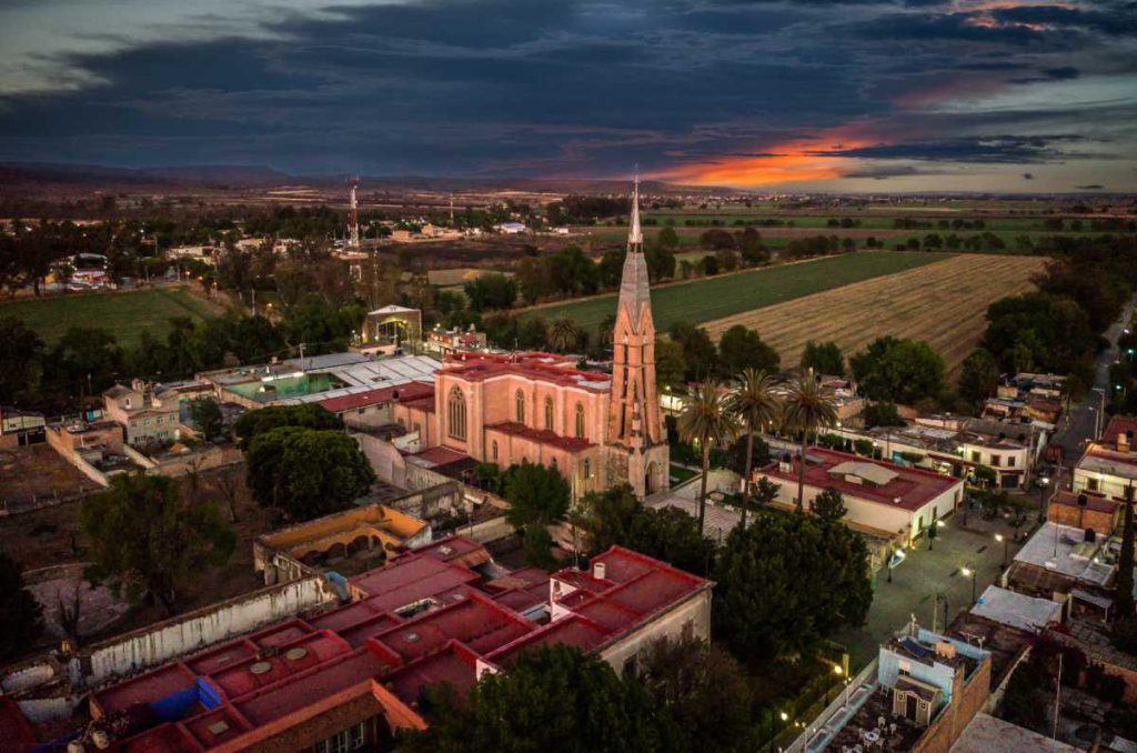 Pueblo de Jalpa de Cánovas considerado uno de los más bonitos