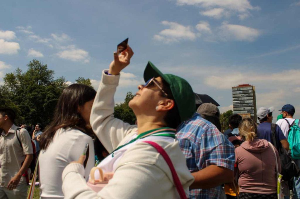 picnic para ver el eclipse solar