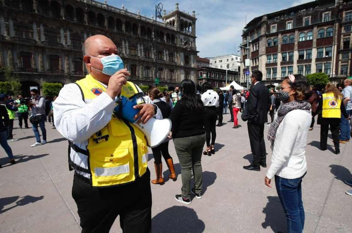 Suspenden Primer Simulacro Nacional del 2024 hasta nuevo aviso