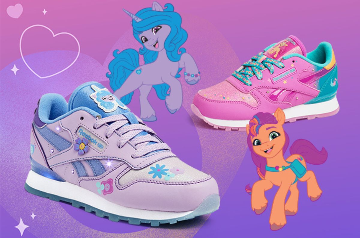  Reebok x MY LITTLE PONY, una colección mágica para niños