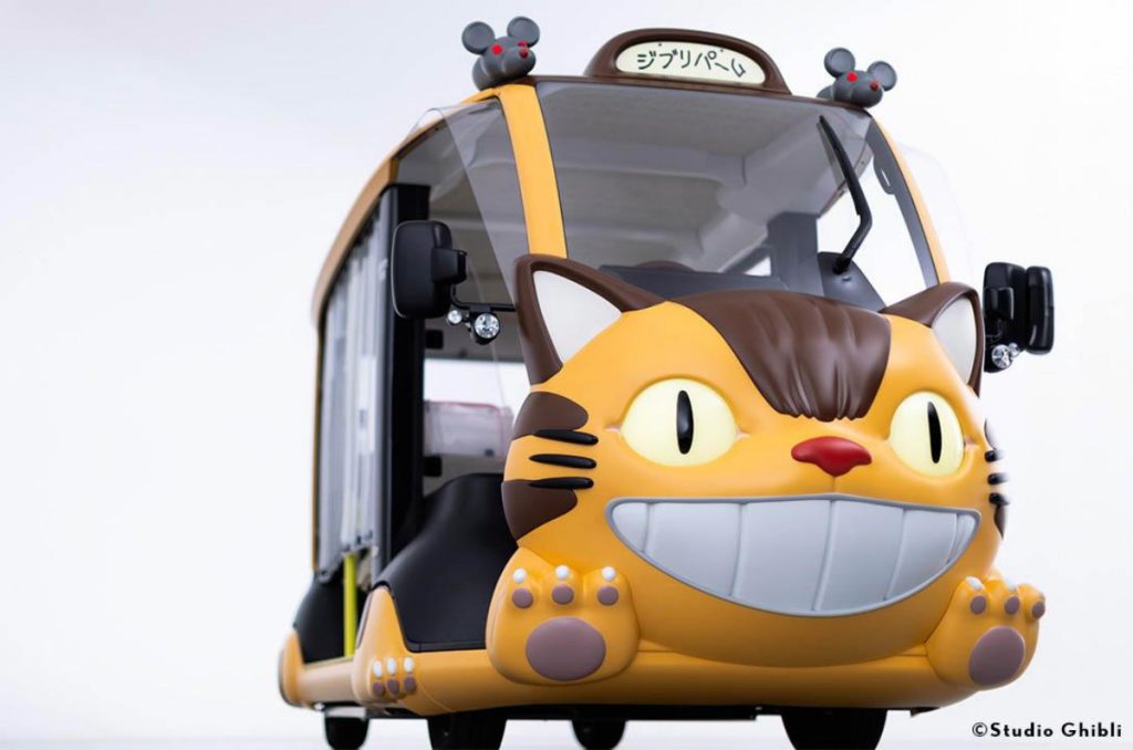 Cat Bus de Toyota, un vehículo eléctrico inspirado en Studio Ghibli