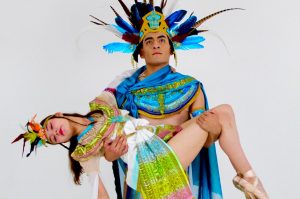 Ballet sobre la leyenda de Popocatépetl e Iztaccíhuatl en el CENART