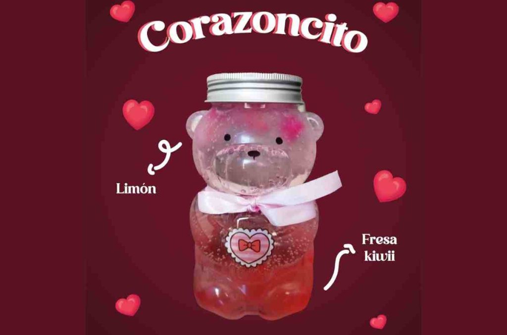 Bebidas especiales de corazón mío 