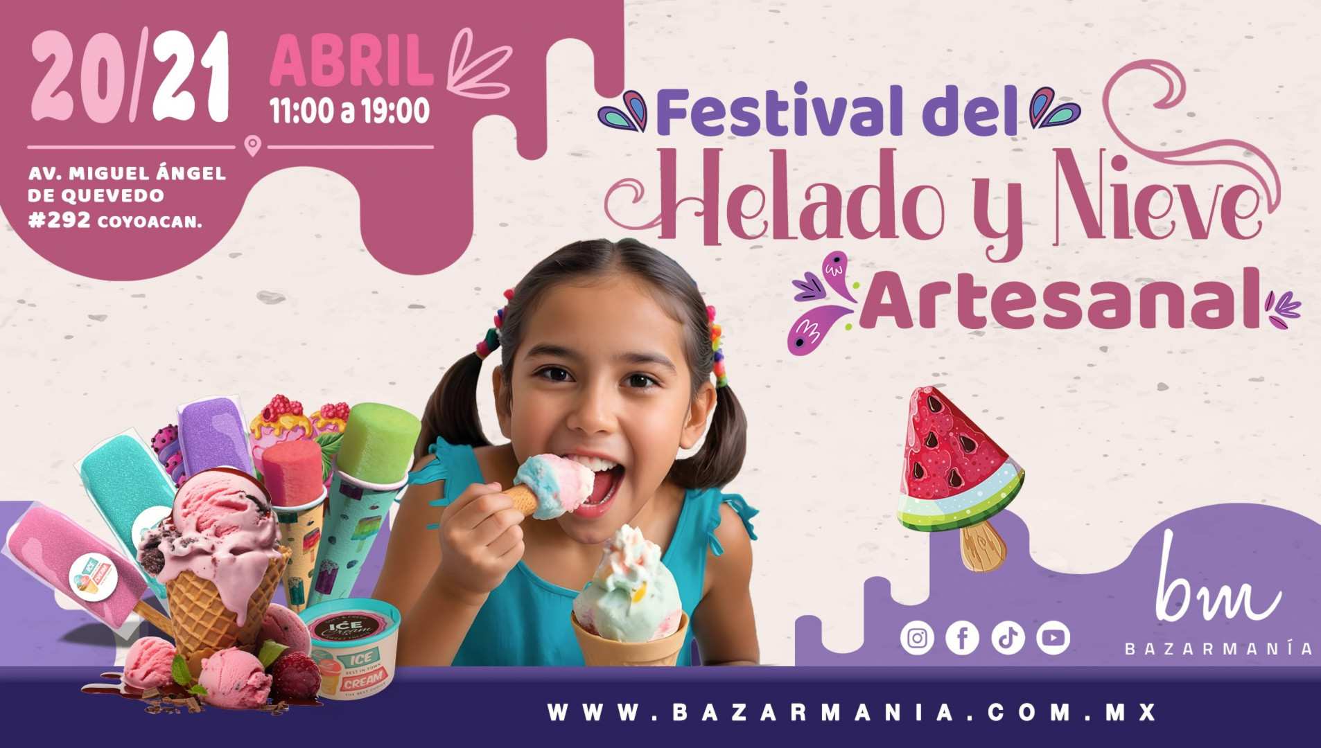 Festival del helado y la nieve artesanal 2024