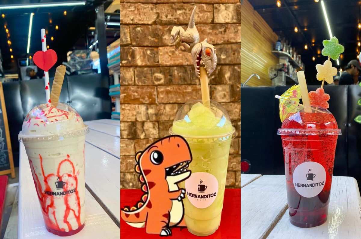 Refréscate con un Frappesaurio, el drink que tiene una figurita de dino