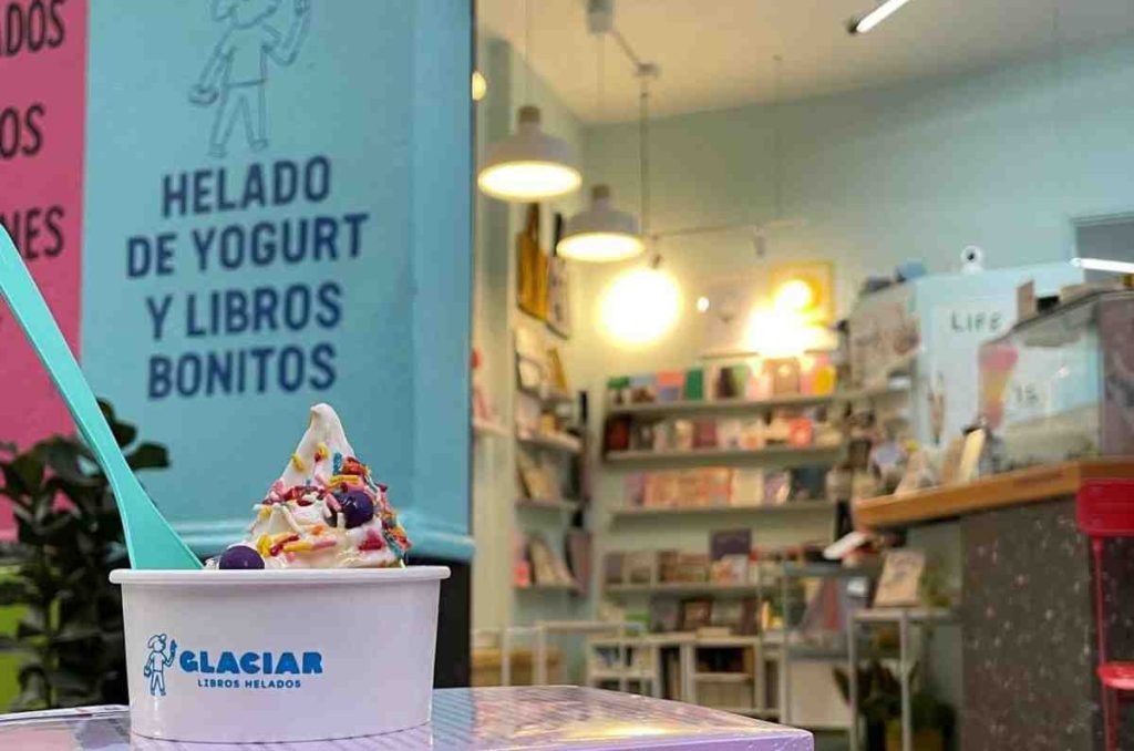 Helados y Letras: Conoce Glaciar libros y helados de San Rafael