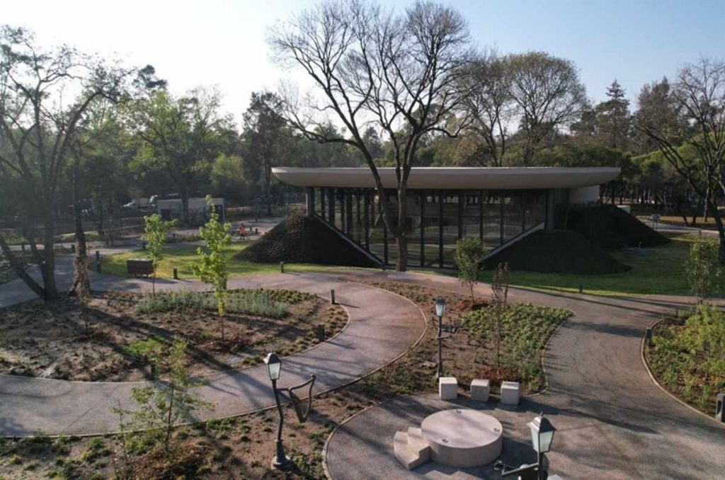 Así es el Jardín Escénico de Chapultepec