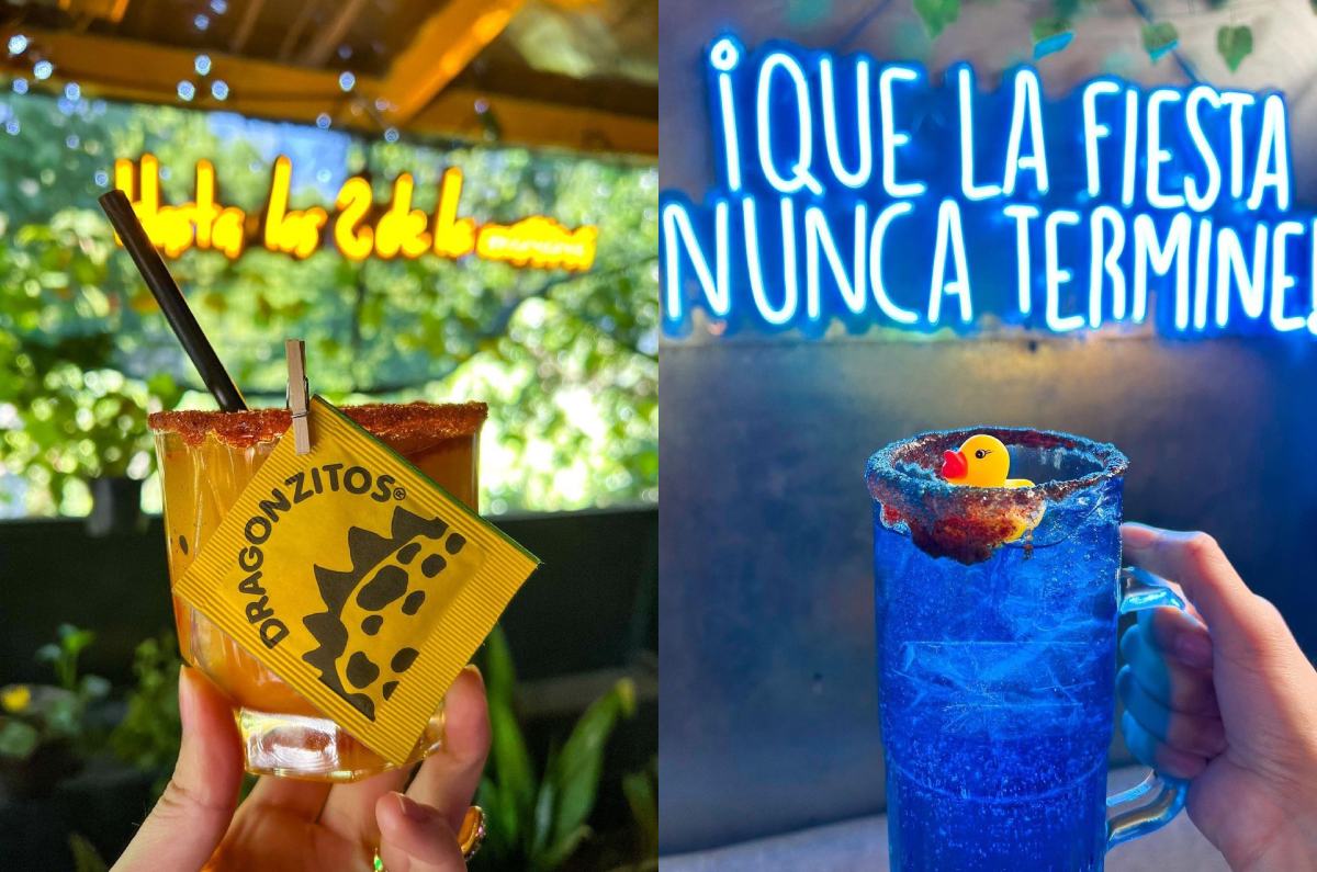 Lab Bar: drinks de algodón de azúcar, “dragonzitos” y más en Coyoacán