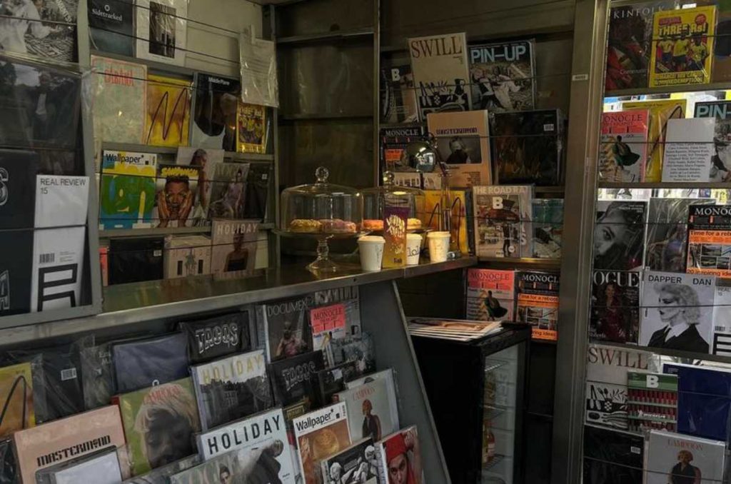 Lolo: puesto de revistas y café en la Condesa
