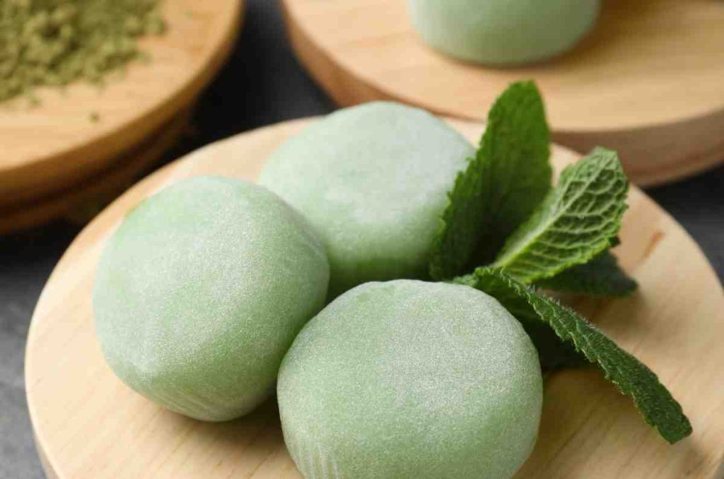 Prueba estos deliciosos Mochis con helado de matcha