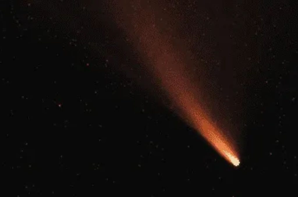 El cometa del diablo aparecerá en abril