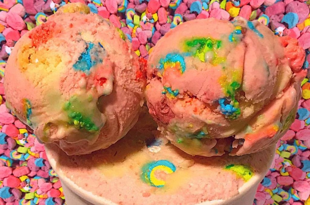 Phaat Vice: colorido helado artesanal de algodón de azúcar, cupcake y más