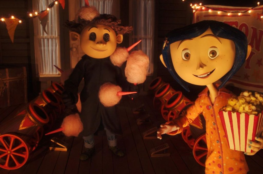 Proyección especial de “Coraline” en La Extraña Pizza