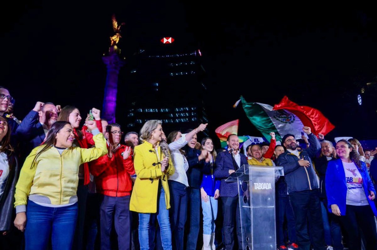 Santiago Taboada inicia campaña por jefatura de  CDMX