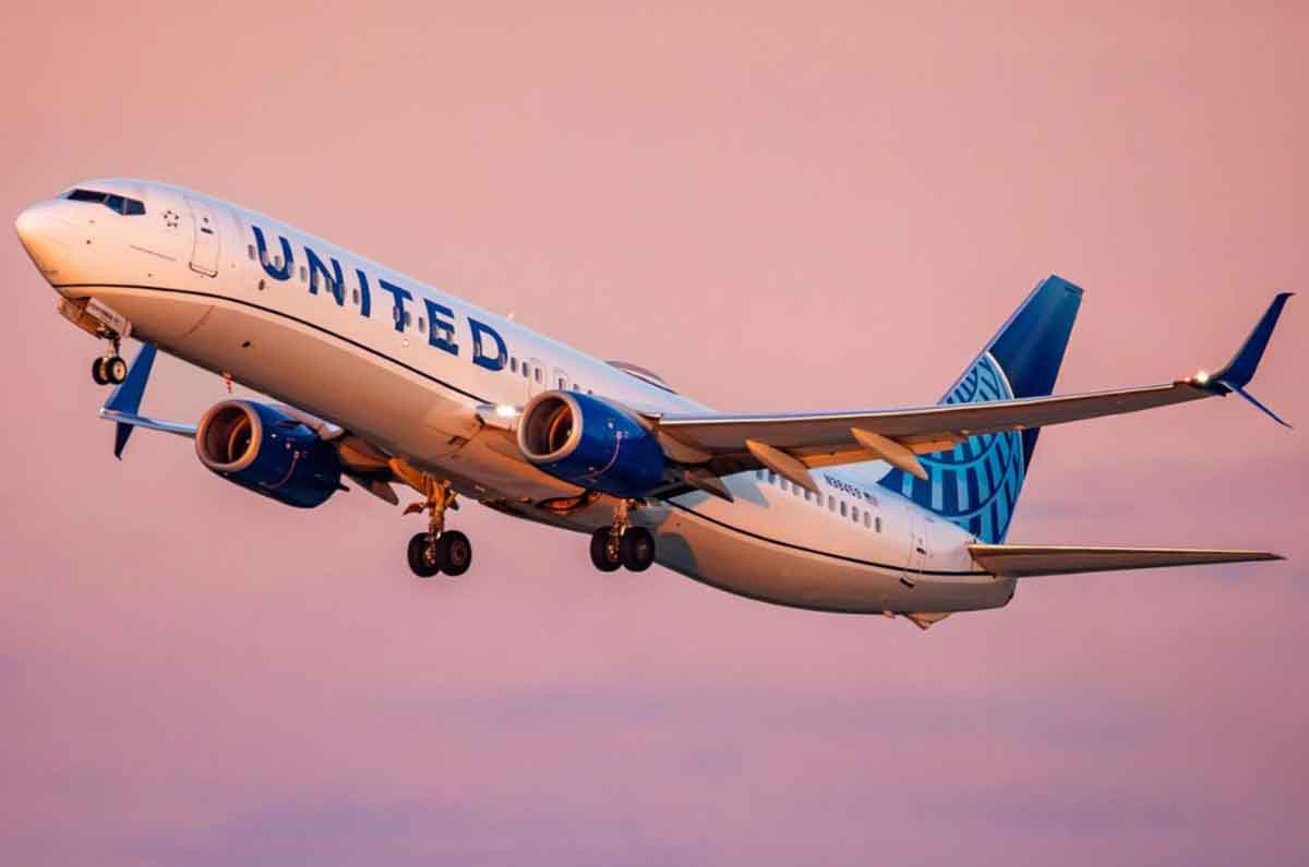 United Airlines crecerá 10% su capacidad de pasajeros en 2024