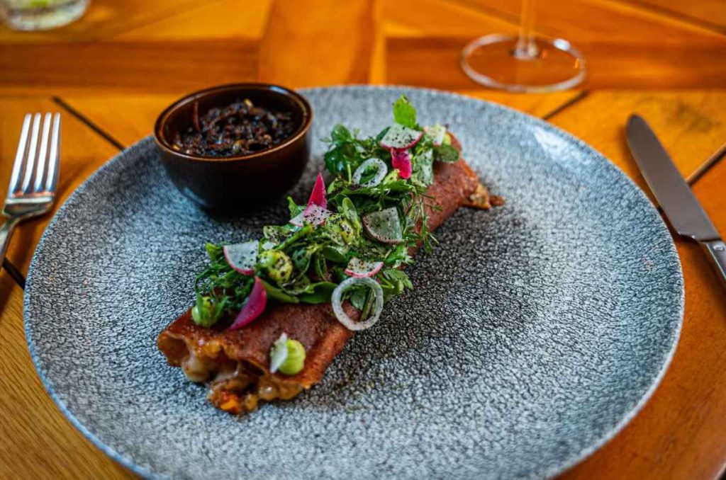 Menú de cuaresma del restaurante Zanaya