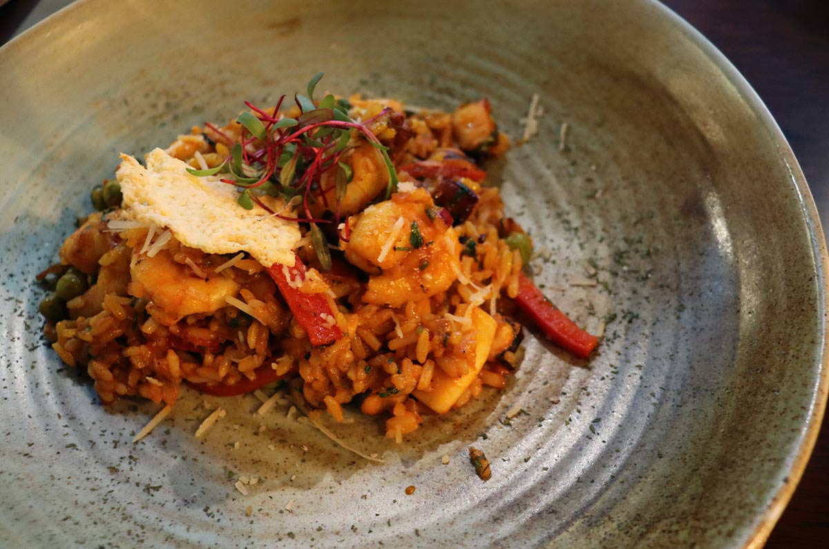 Arroz con mariscos