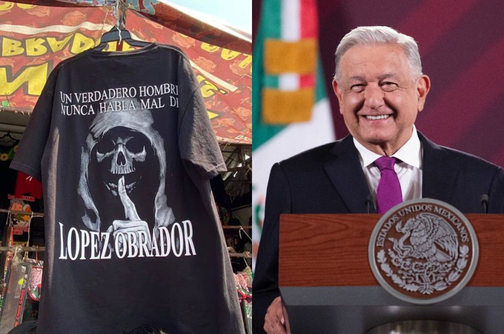 AMLO playera de la Santa Muerte donde comprar