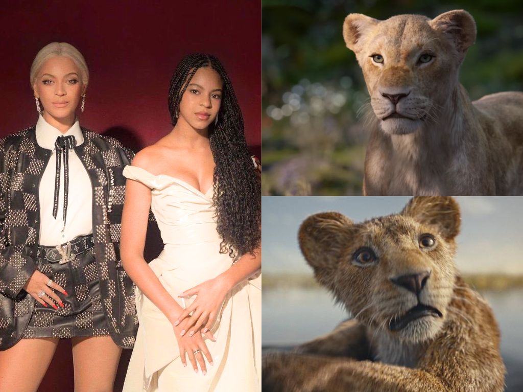 Beyonce y Blue Ivy, Mufasa: El Rey León (2024)