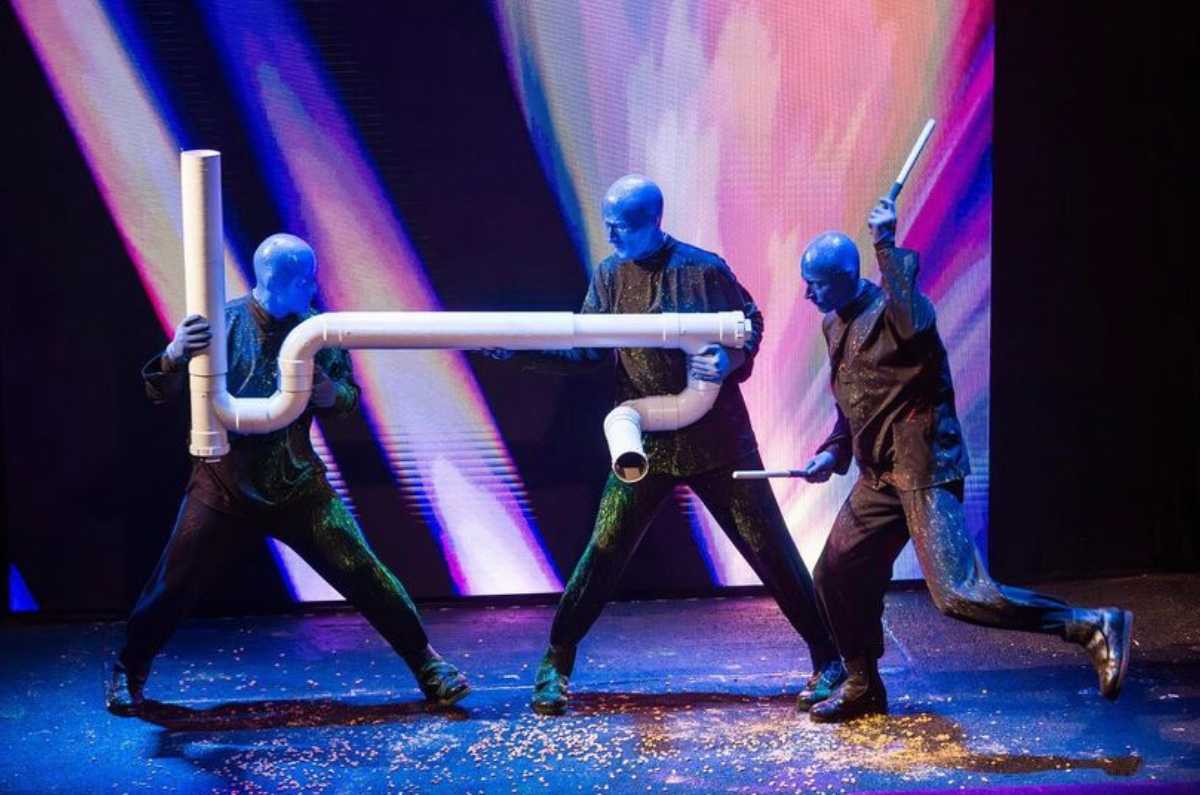 Foto: Blue Man Group vía Instagram (@bluemangroup)