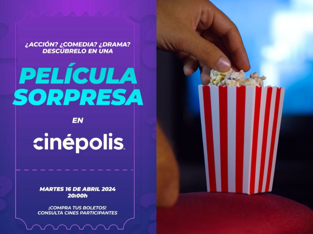 Cinépolis presenta "Película Sopresa" en cines