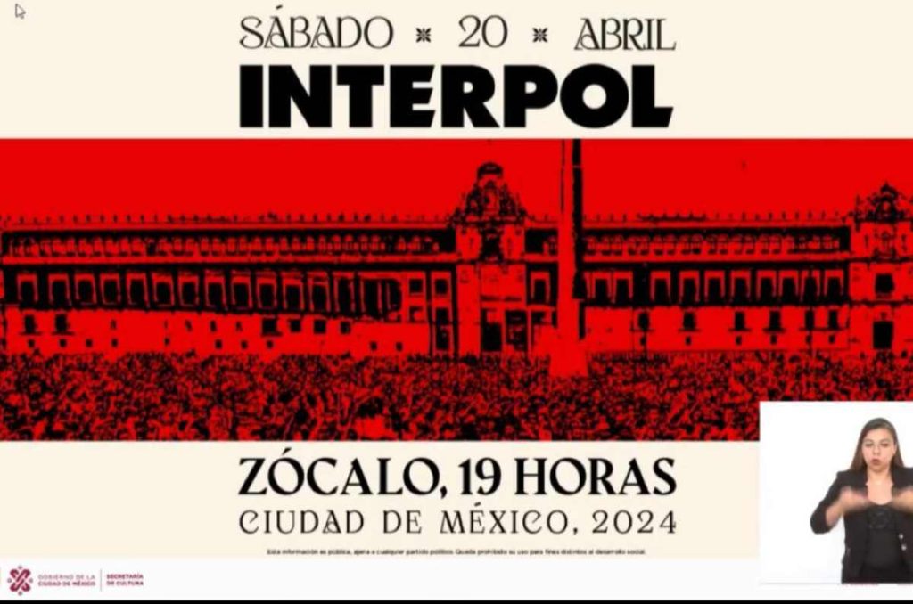 VIDEO: Paul Banks anuncia concierto de Interpol en el Zócalo