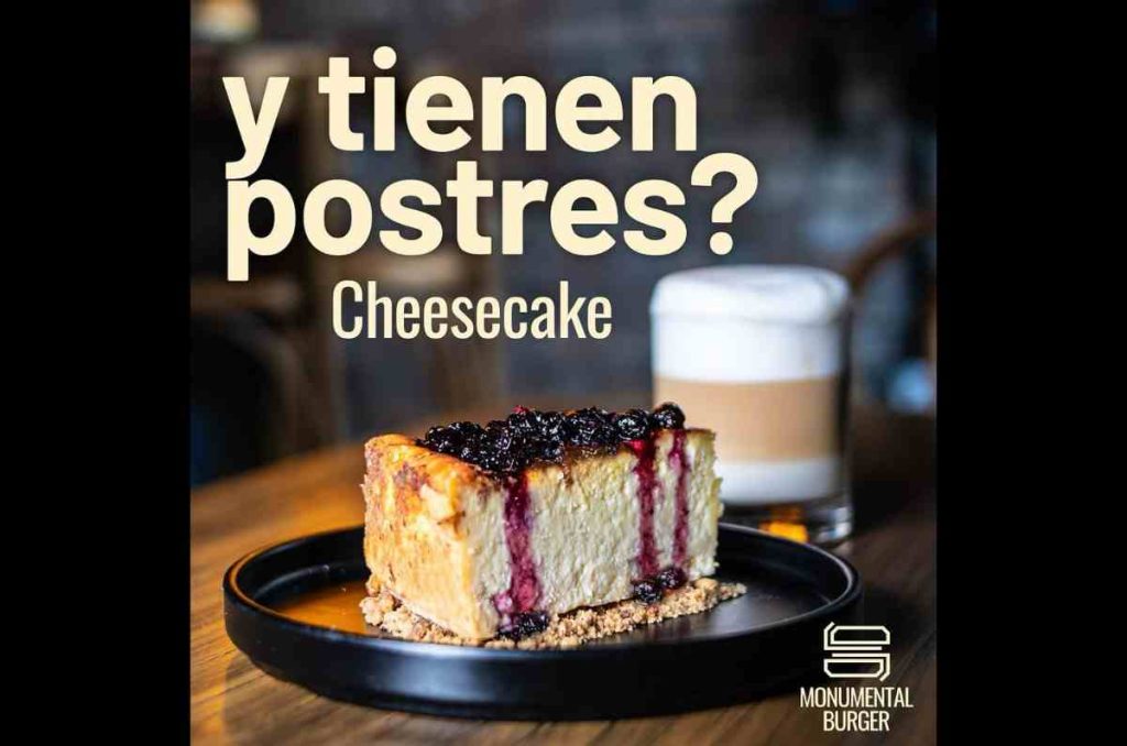 También tienen postres en Monumental Burger 