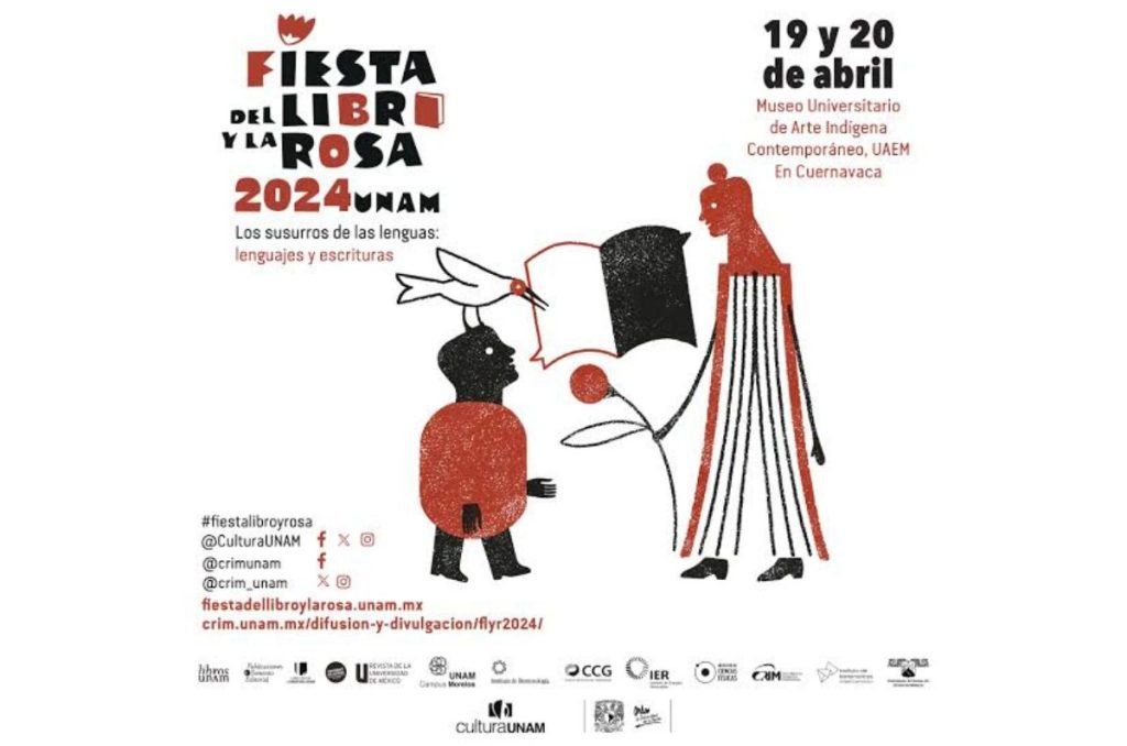 Conoce parte del programa de la Fiesta del Libro y la Rosa 2024 UNAM