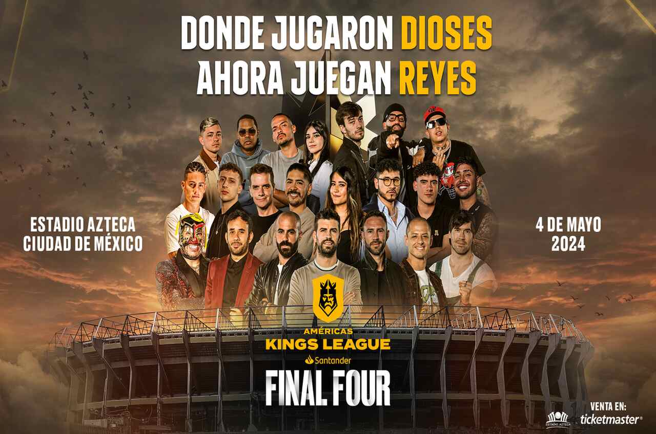 Final Four de la Américas Kings League en el estadio Azteca