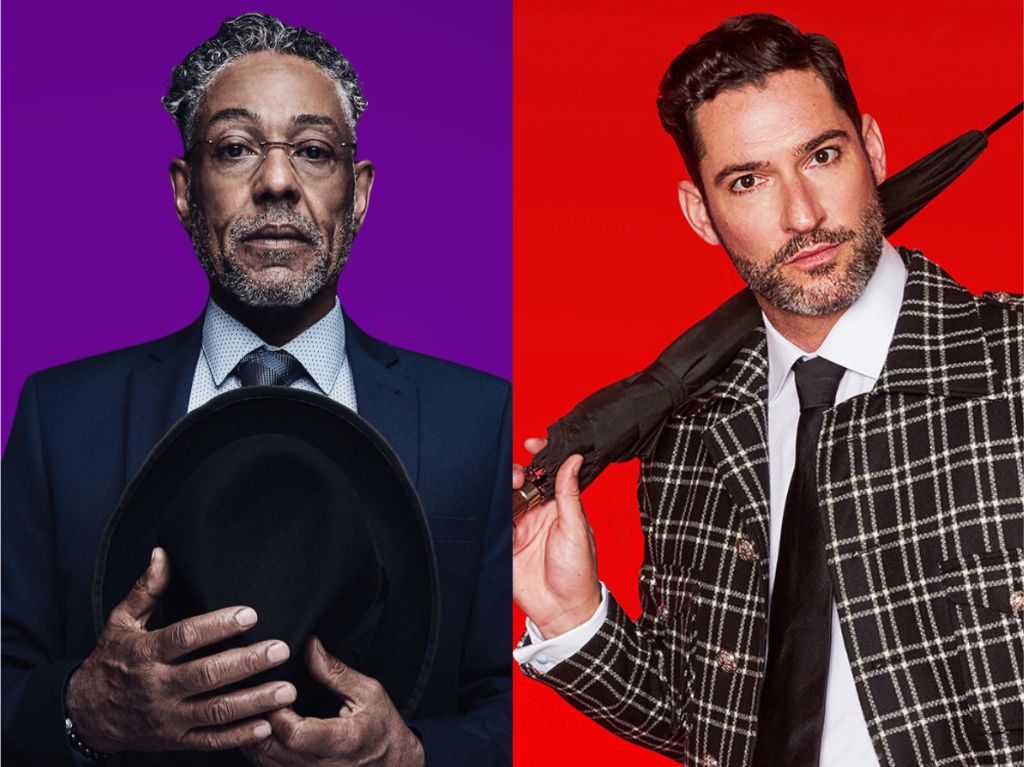 Giancarlo Esposito y Tom Ellis en la CCXP México