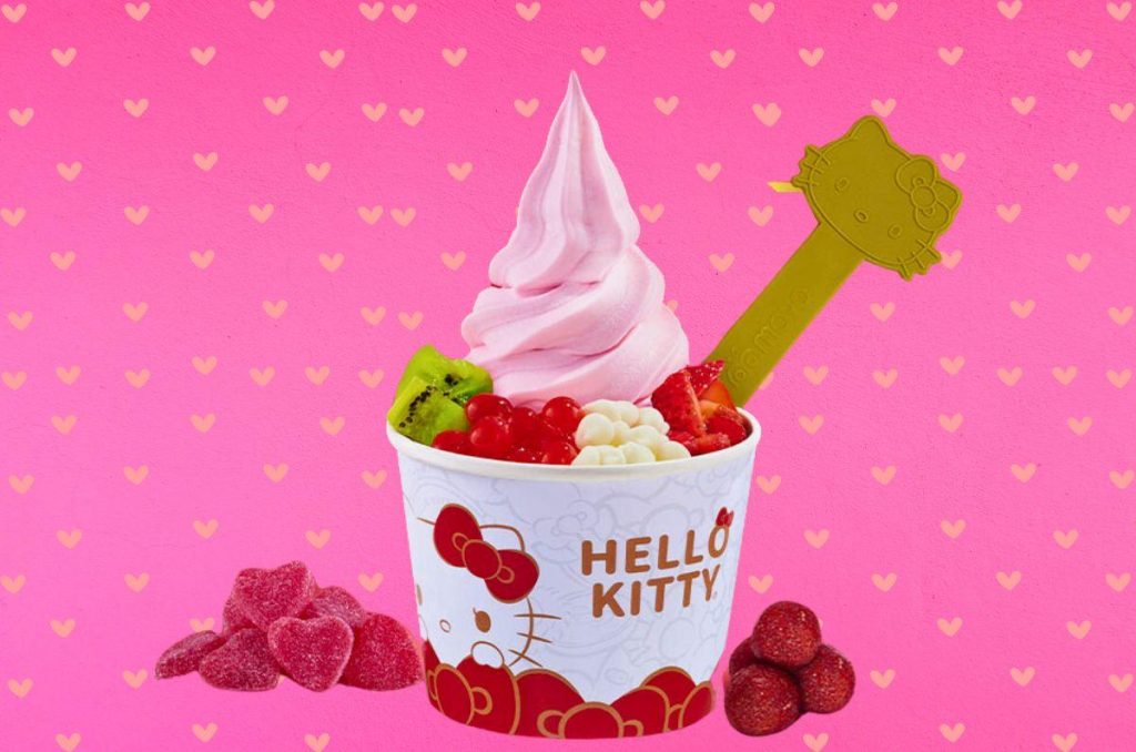 Hay un helado de Hello Kitty para celebrar sus 50 años, acá lo consigues 
