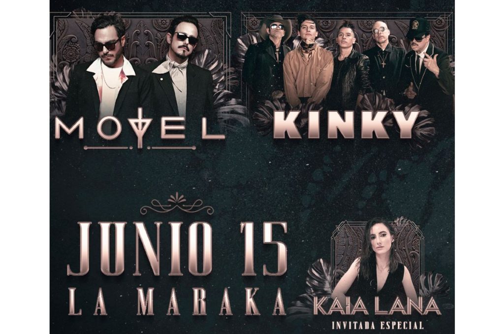 La Maraka concierto Kinky y Motel