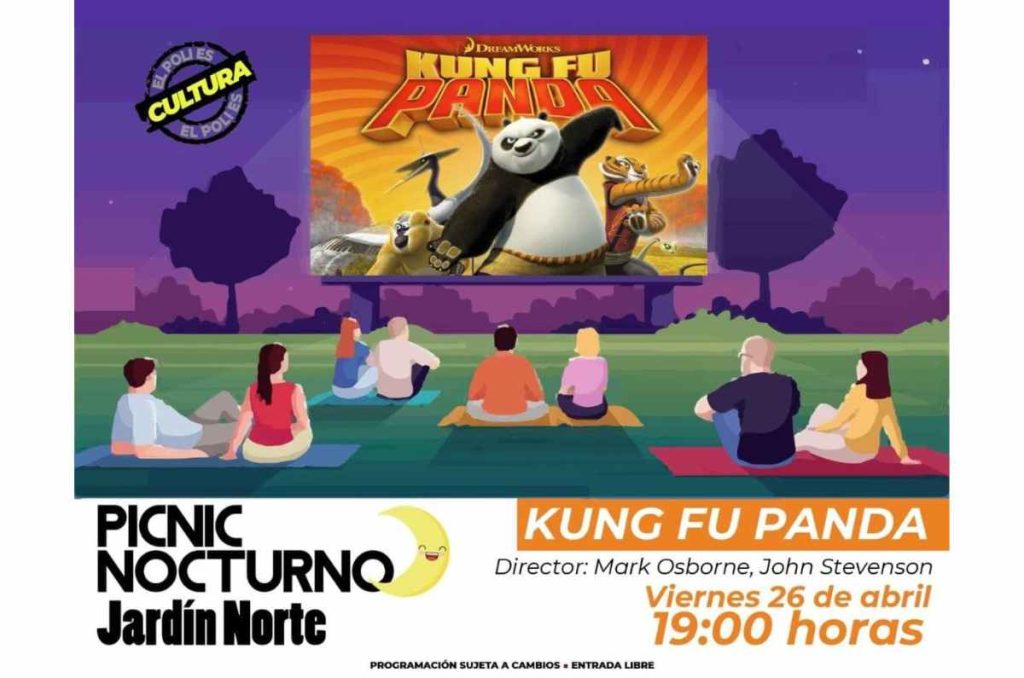 picnic nocturno ipn  kung fu panda