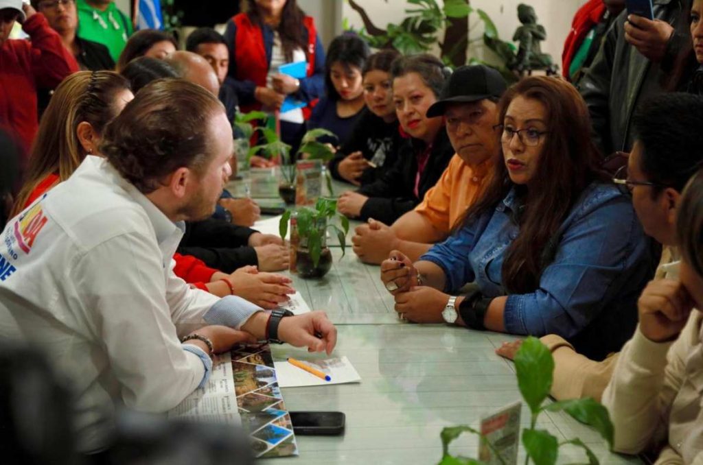 Santiago Taboada apoyará proyectos productivos del campo y a mujeres emprendedoras.