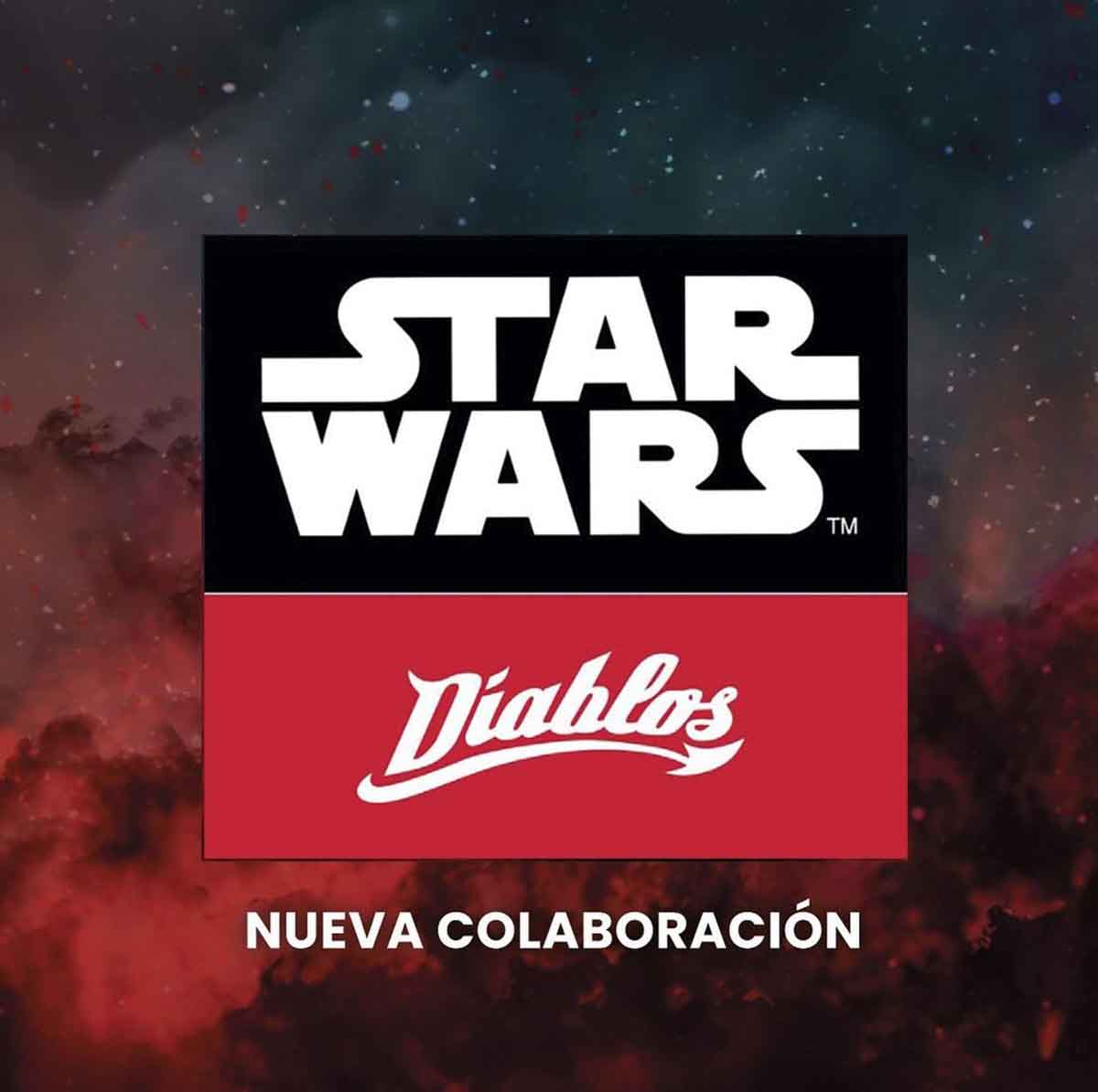 Disney y los Diablos Rojos lanzan una colección de ropa inspirada en Star Wars y habrá un partido temático