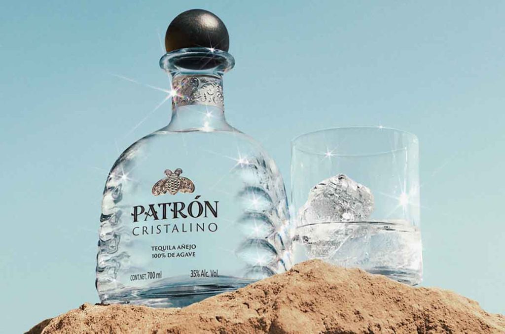 Tequila Patrón Cristalino, el tequila más suave y dulce del mercado. Una fusión de tradición mexicana y técnica moderna.