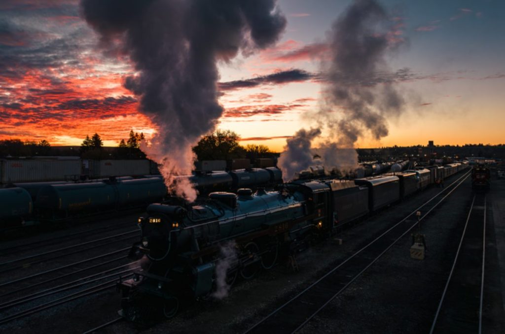 Conoce el recorrido del antiguo tren de vapor que va de Canadá a México 