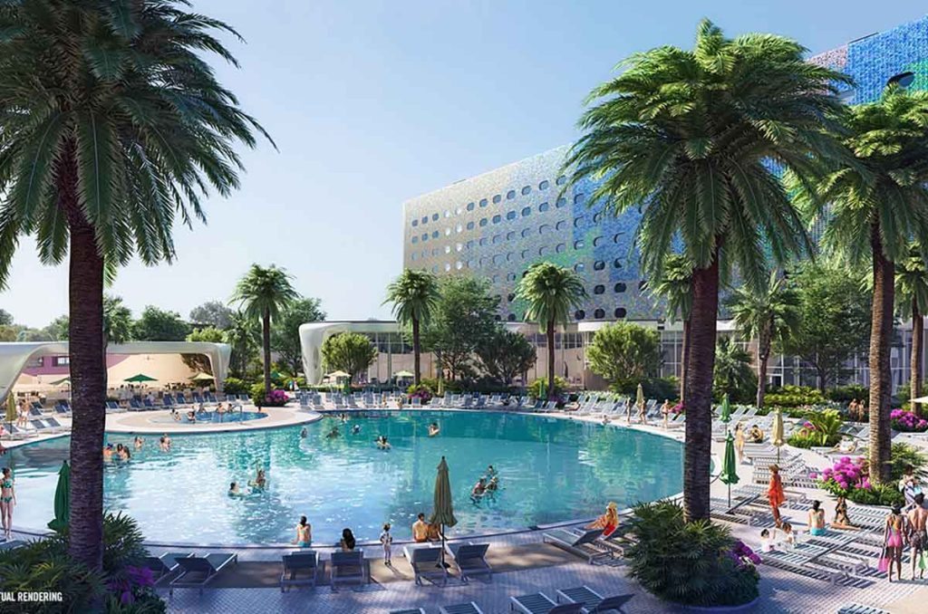 Descubre los dos nuevos hoteles de Universal Orlando Resort, donde podrás hospedarte entre brillantes galaxias y entornos planetarios.